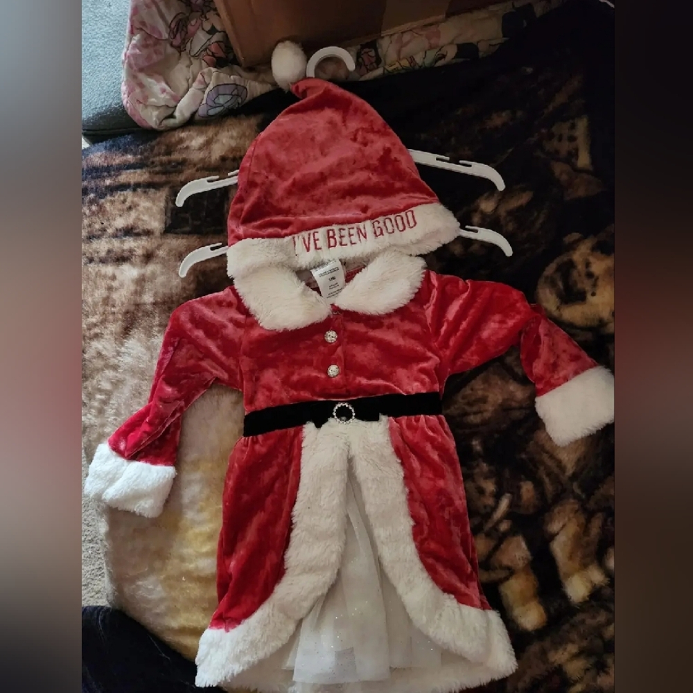 Christmas Santa Baby Outfit